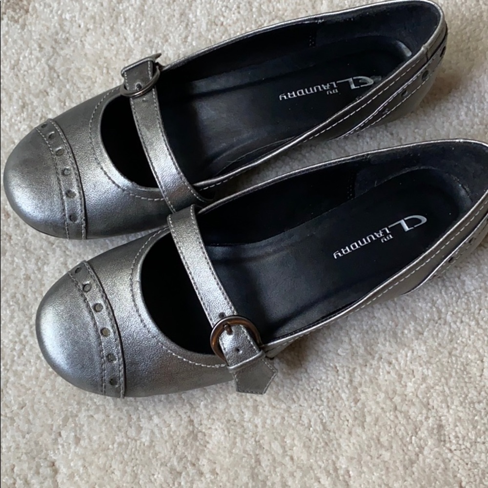 Chinese laundry Silver Mary Jane